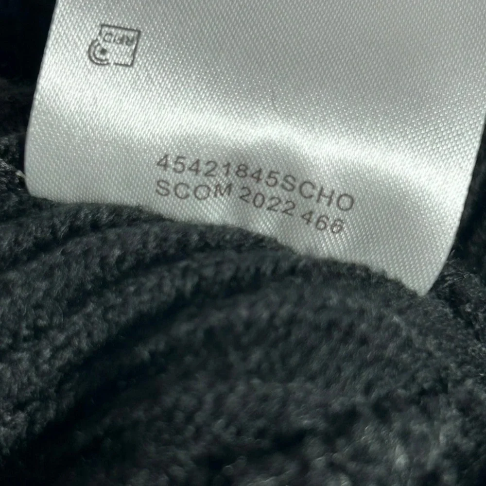 NWT Moncler Berretto Tricot 100% Wool Unisex Beanie Brand New AUTHENTIC Designer - Picture 8 of 8